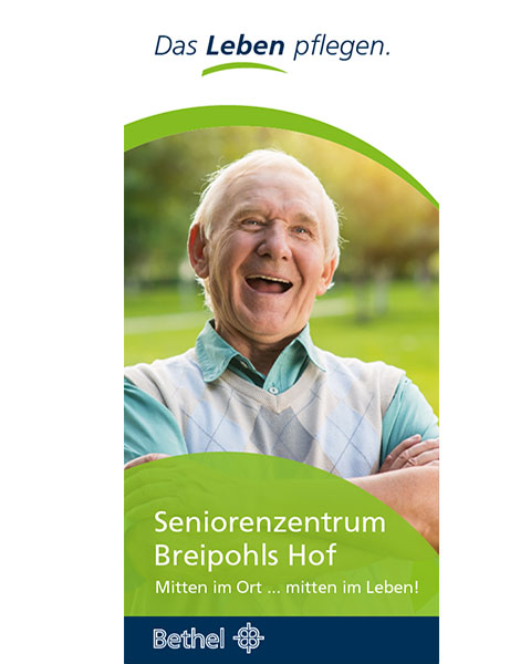 Titelbild des Prospektes - Seniorenzentrum Breipohls Hof
