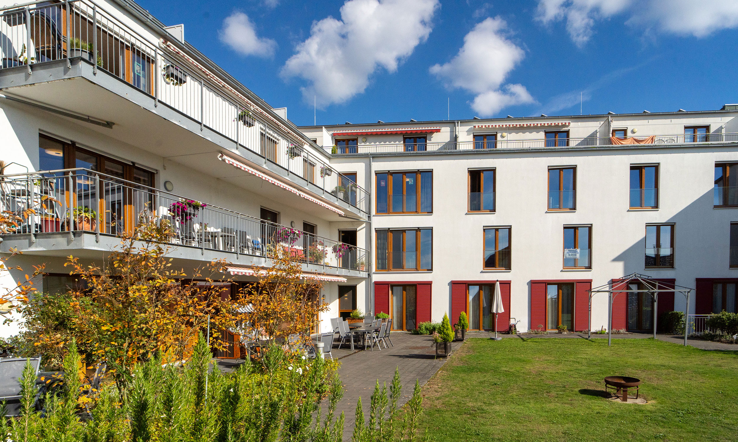 Panoramaansicht des Seniorenzentrums Breipohls Hof